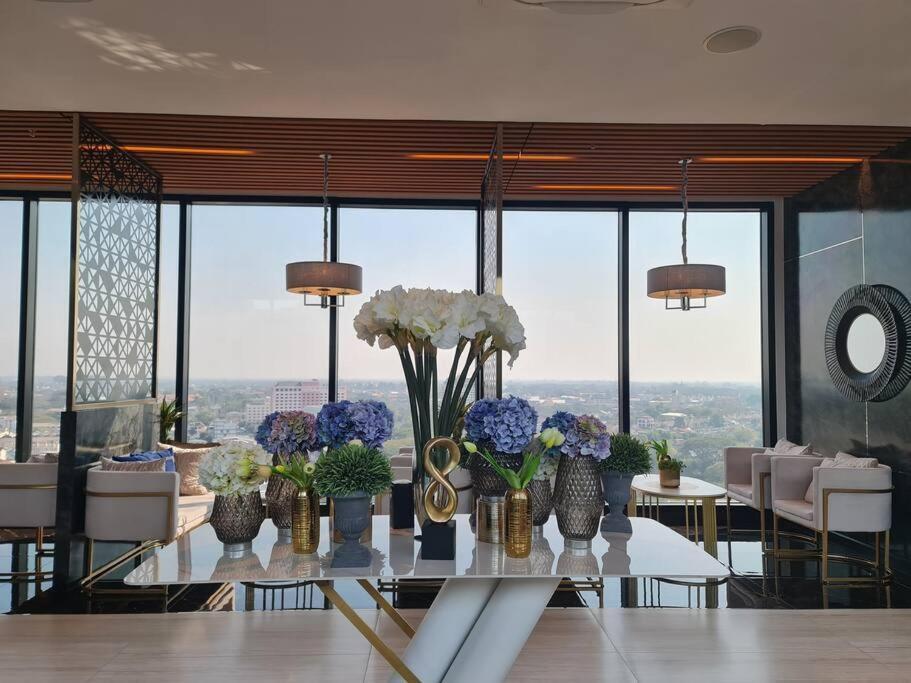 Astra Sky River High Floor,3 Bedrooms 97㎡ 山景房带浴缸 Chiang Mai Exterior photo